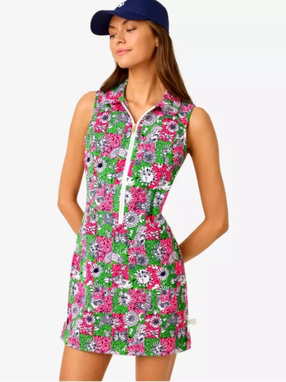 NWT LILLY PULITZER  KATHY BOW DRESS UPF 50 + ST